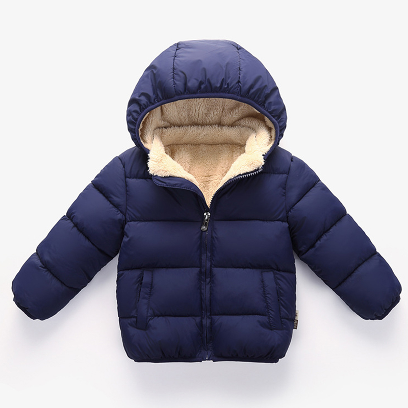 Baby Clothing Zip - Płaszcze dziecięce dla dzieci Zimowe grube