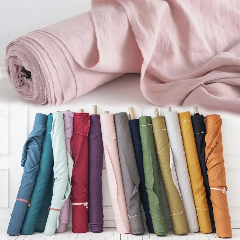 Baby Clothing Organic - 280cm * 100cm Czysta tkanina lniana