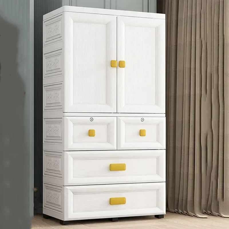 Baby Clothing Cupboard - Wytrzymała Modułowa Szafa Garderoba Organizer Szafka