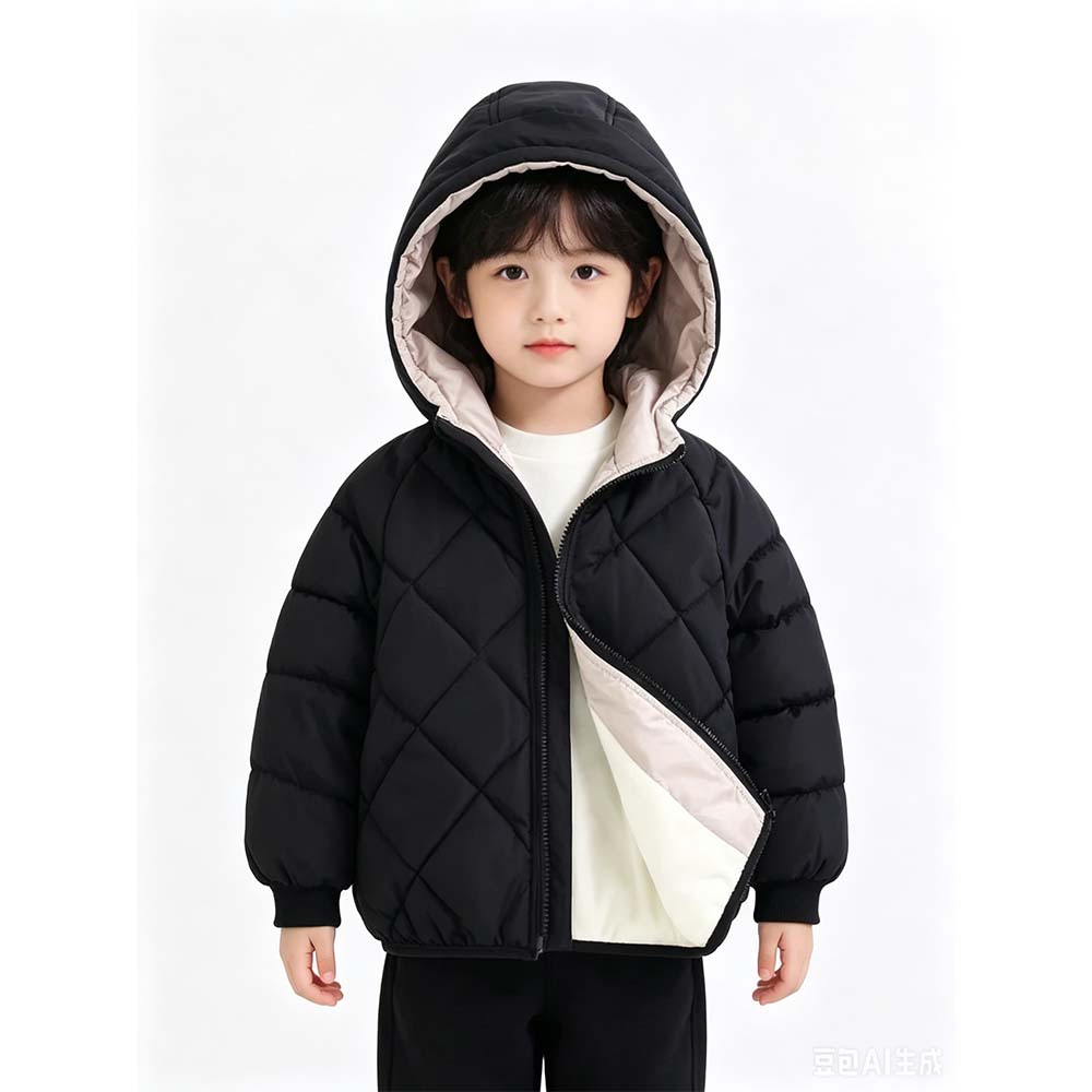 Baby Clothing Zipper - Dziecięce zimowe ubrania dla dziewczynek, lekkie