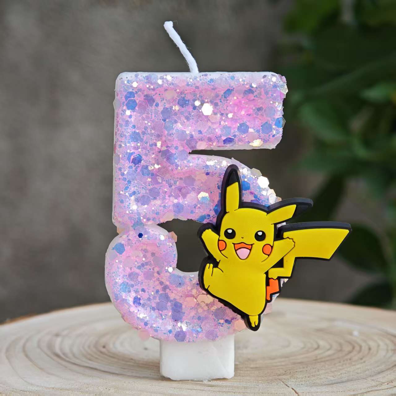 Baby Clothing Easter - Świeczki Pikachu Pokémon Numery 0-9 Dekoracja