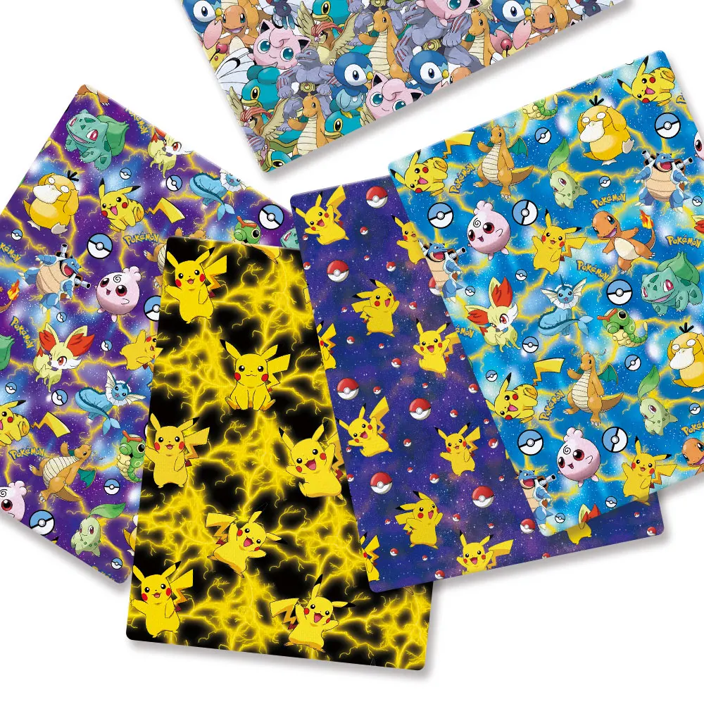 Baby Clothing Japan - Pokemon Cartoon Tkanina140 * 50cm Ręcznie