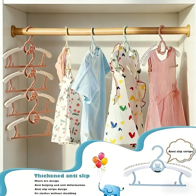 Baby Clothing Cupboard - 30 sztuk plastikowych wieszaków na ubranka