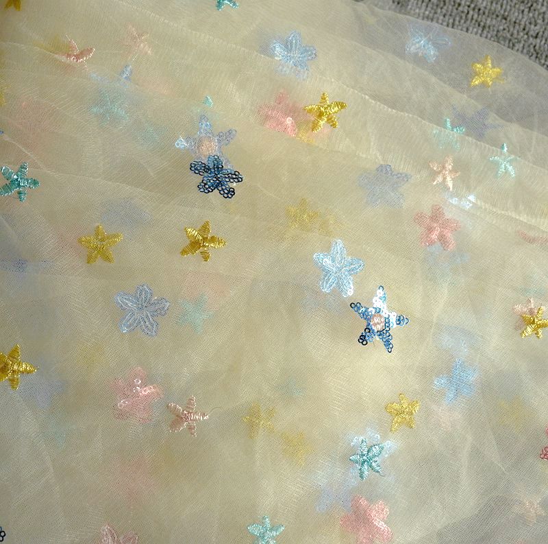 50x150cm haftowana gwiazda net – Baby Clothing Organic recenzja i cena