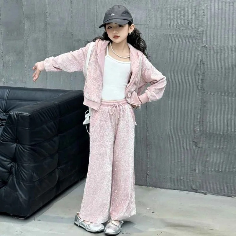 Dziewczynek cekinowe zestawy u – Baby Clothing Zip recenzja i cena