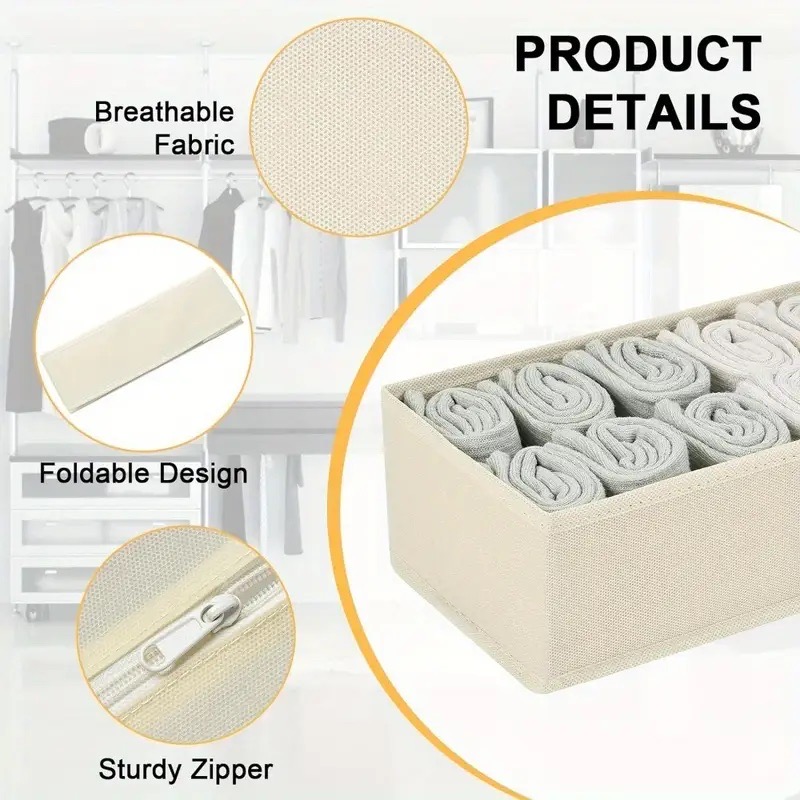 4 szt. Składane organizery do  – Baby Clothes Organiser recenzja i cena