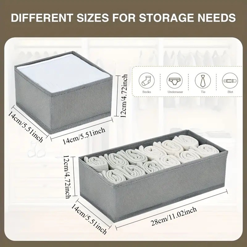 4 szt. Składane organizery do  – Baby Clothes Organiser recenzja i cena