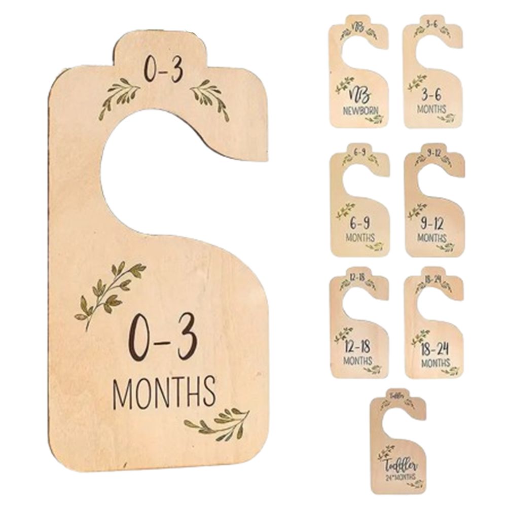 7/8 szt. Drewniane przegródki  – Baby Clothing Cupboard recenzja i cena