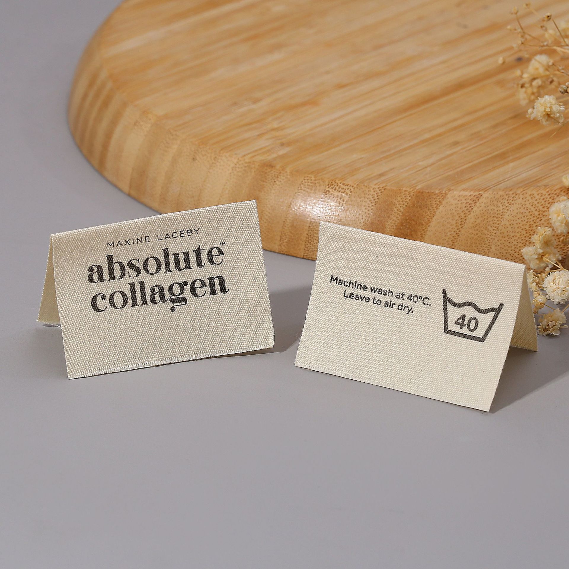 Etykiety bawełniane z własnym  – Baby Clothing Organic recenzja i cena