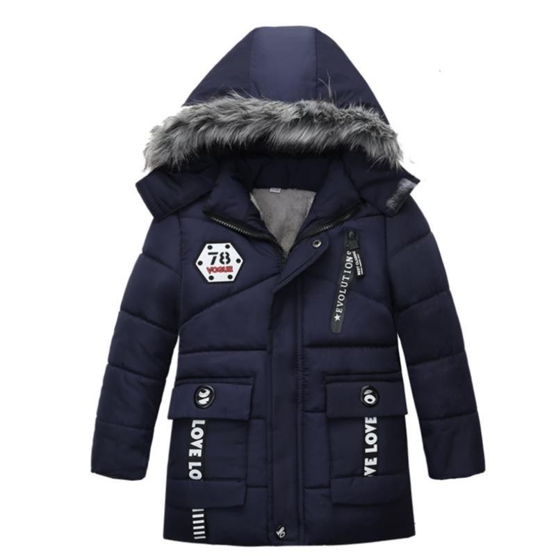 Kurtka zimowa dla dzieci chłop – Baby Clothing Zipper recenzja i cena