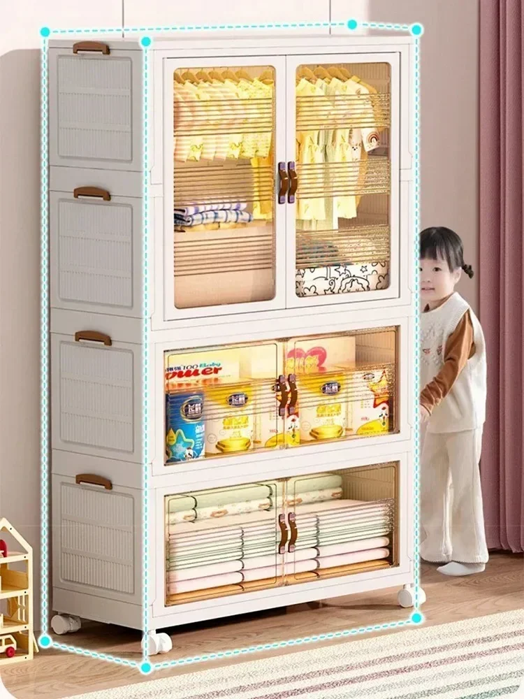 Przezroczyste szafki wizualne  – Baby Clothing Cupboard recenzja i cena