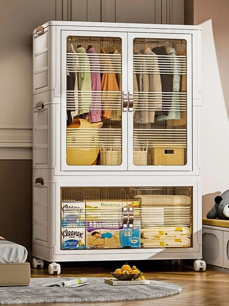 Przezroczyste szafki wizualne  – Baby Clothing Cupboard recenzja i cena