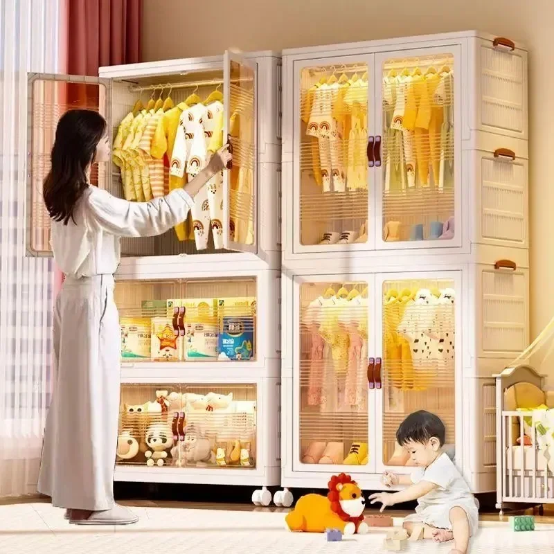 Przezroczyste szafki wizualne  – Baby Clothing Cupboard recenzja i cena
