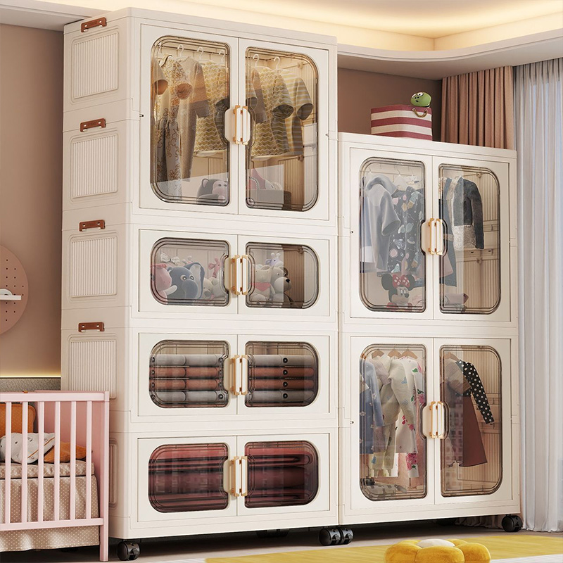 Składana szafa dziecięca bez k – Baby Clothes Organiser recenzja i cena