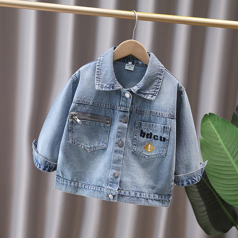 Urocza dziecięca kurtka dżinso – Baby Clothing Usa recenzja i cena