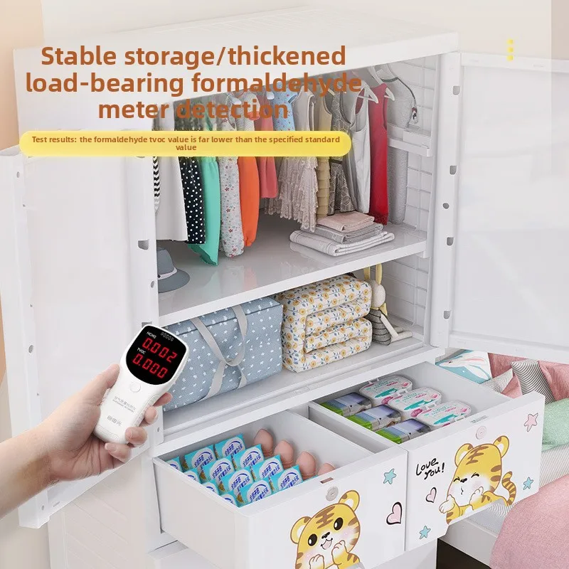 Gruba plastikowa szafa z pięci – Baby Clothing Cupboard recenzja i cena