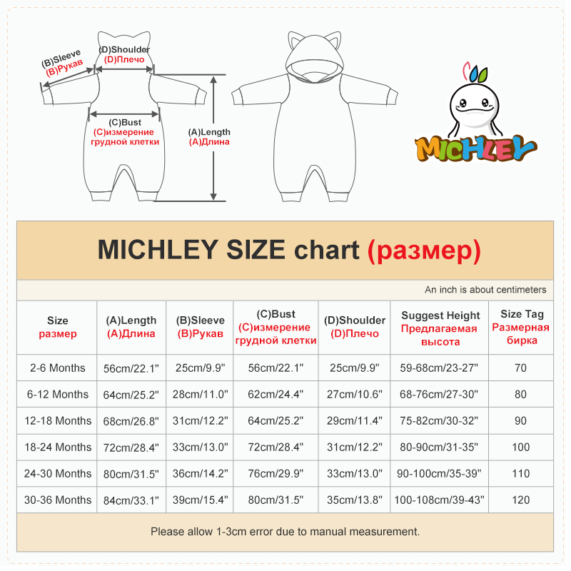 MICHLEY Carniva Kombinezony ni – Baby Clothing Zip recenzja i cena