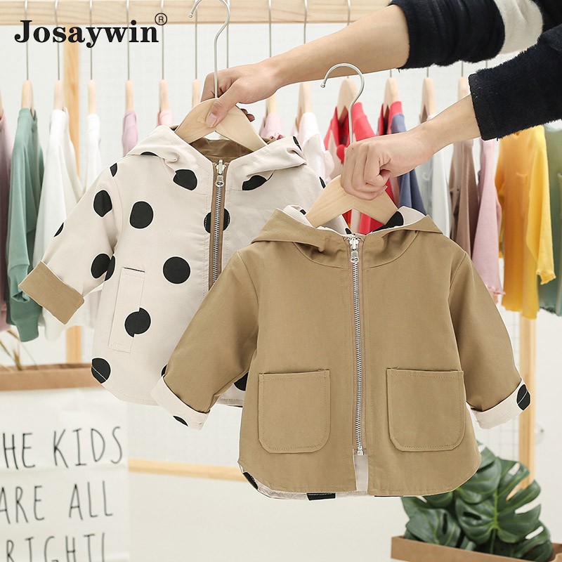 Kurtka dwustronna płaszcze dla – Baby Clothing Zip recenzja i cena