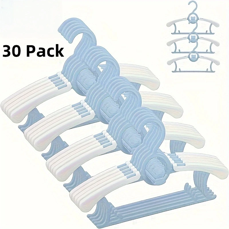 30 sztuk plastikowych wieszakó – Baby Clothing Cupboard recenzja i cena
